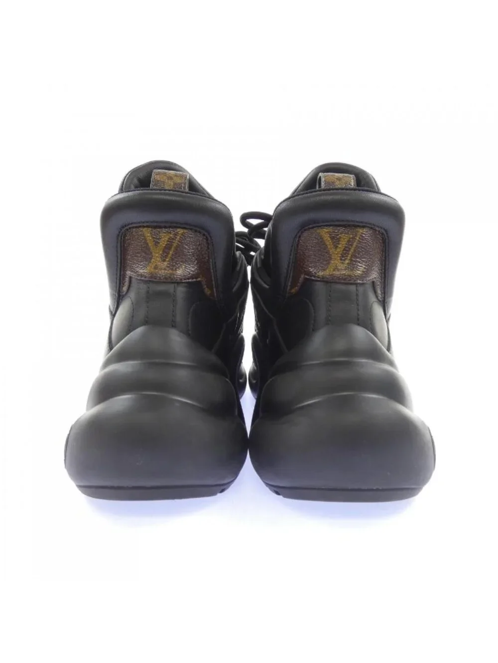 Louis Vuitton Silver Eyelet Archlight Line Sneakers